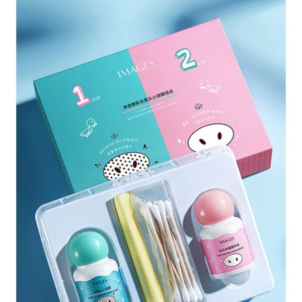 Set for cleansing the nose from blackheads IMAGES 20g+20 ml.